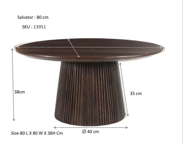 Staliukas Salvator Walnut 80