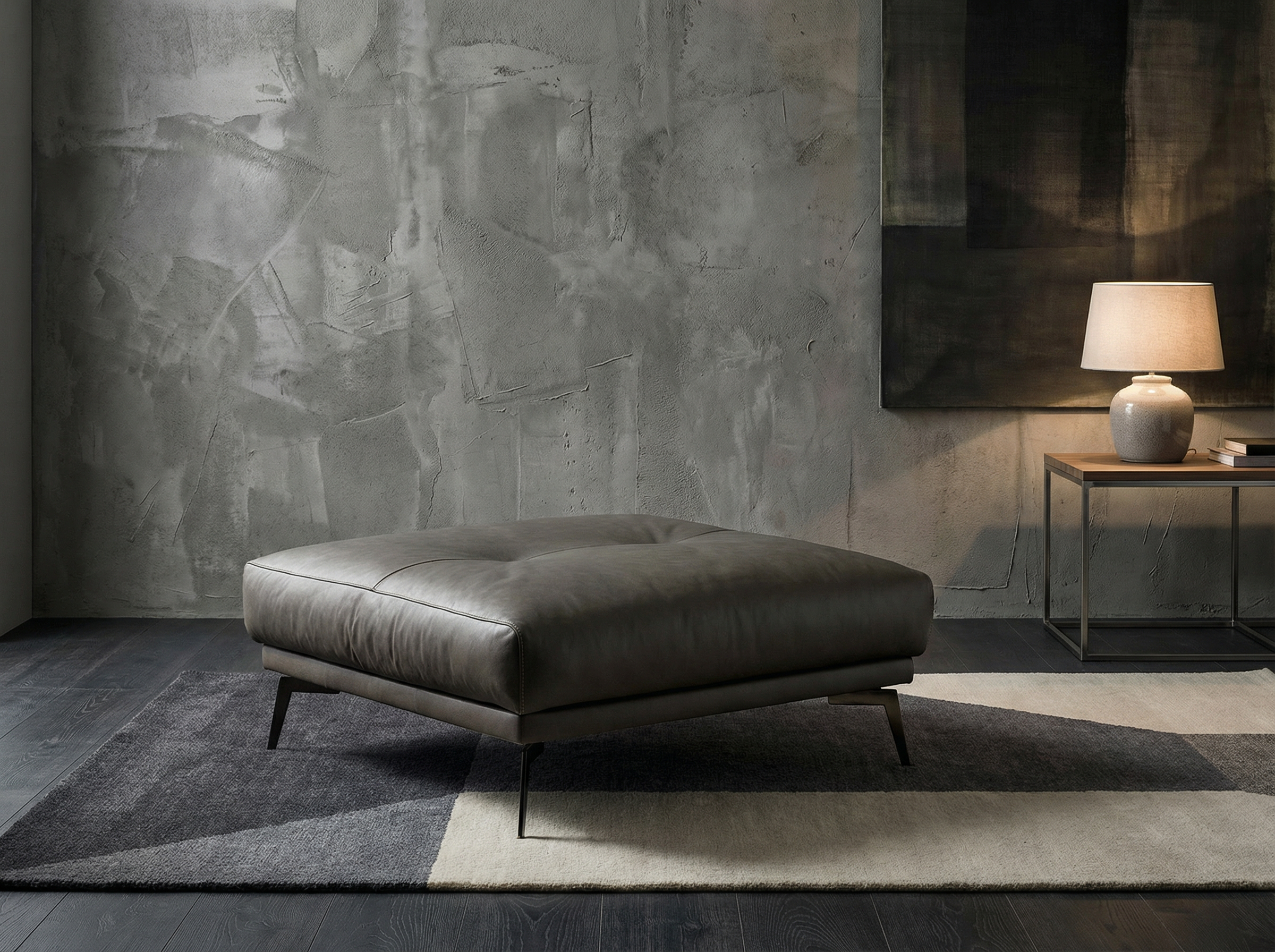 Natūralios odos pufas California