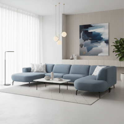 freepik take this exact sofa and place it in a modern inte 70854