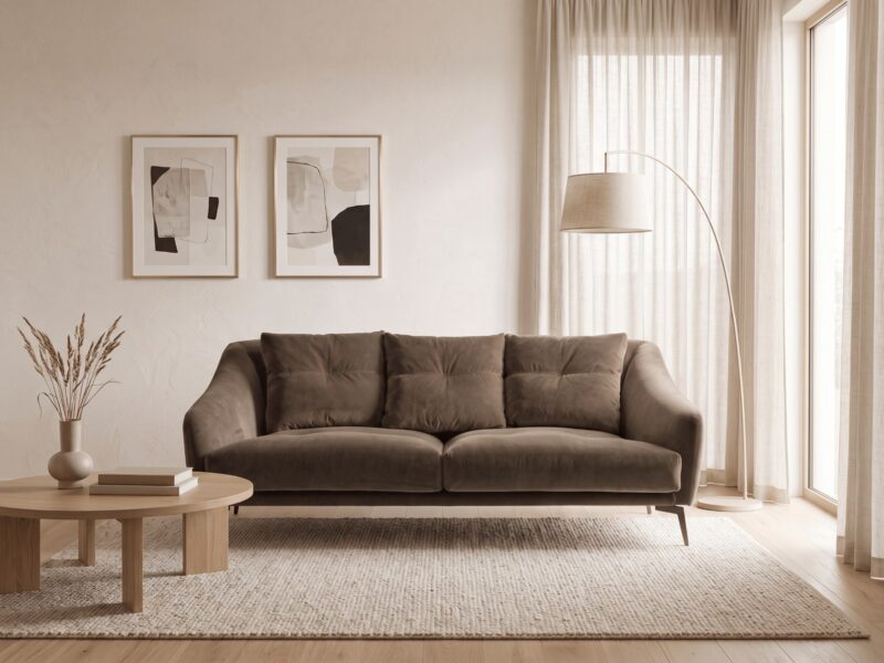 CALIFORNIA sofa – Juke 156 audinys, interjeras