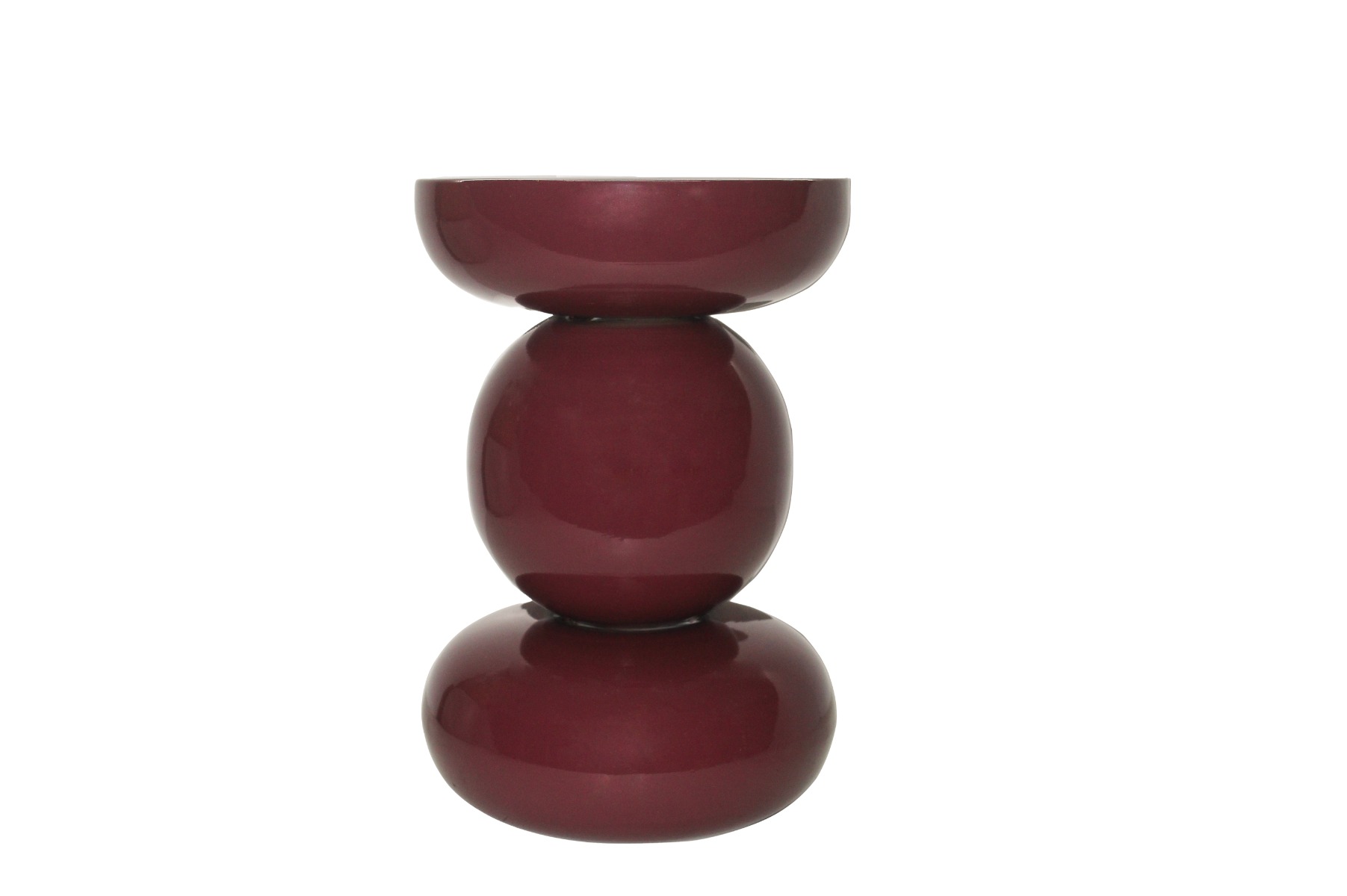 Brix Dex Maroon šoninis staliukas