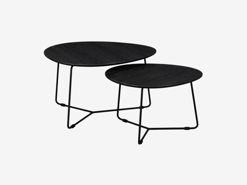 BRIX IVY BLACK SET2 staliukų komplektas