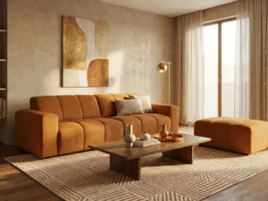 BAXTER sofa + pufas - Išpardavimas