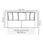 GALA sofa-lova