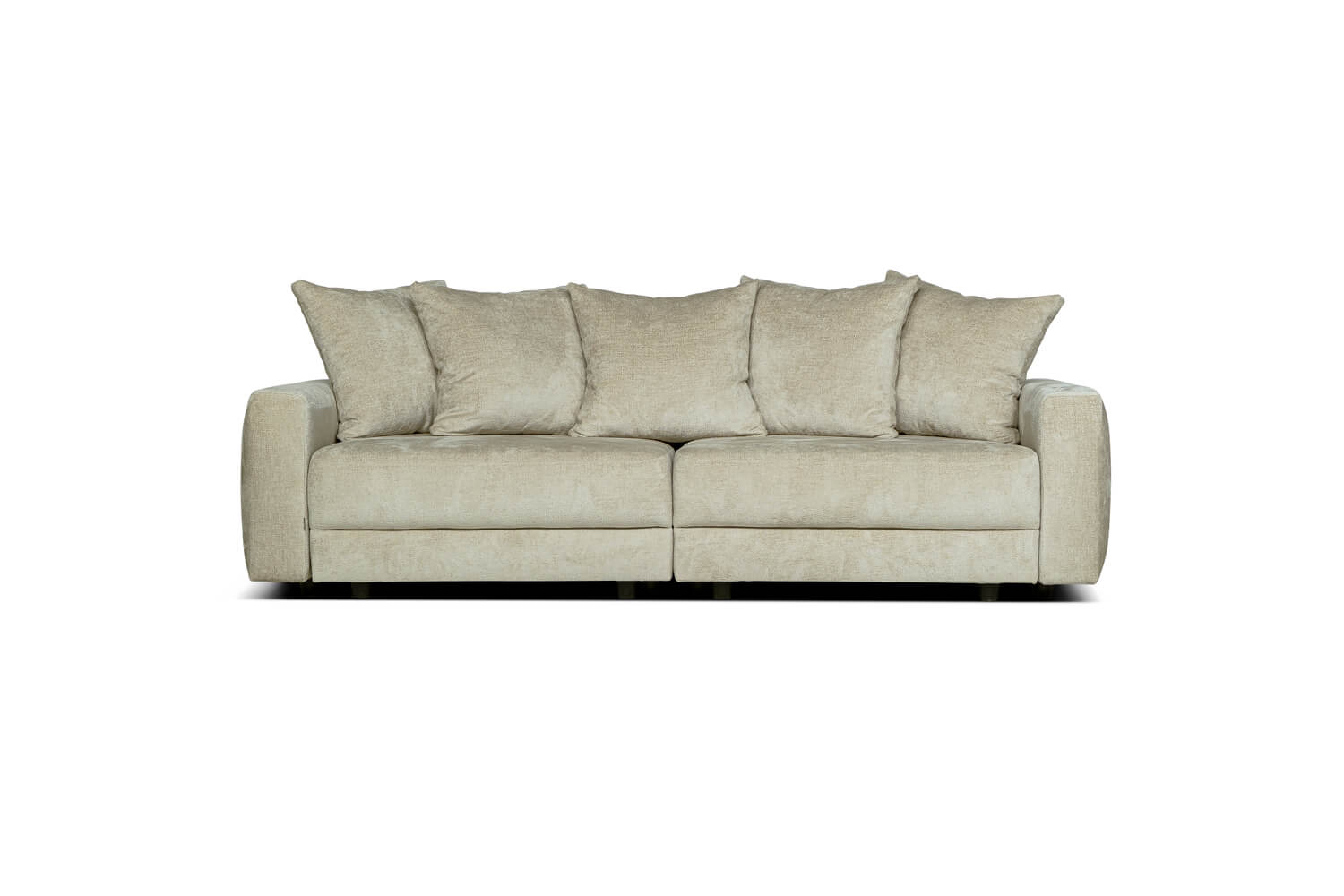 GALAsofa-lova su šviesiu audiniu