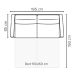 WIVA sofa-lova