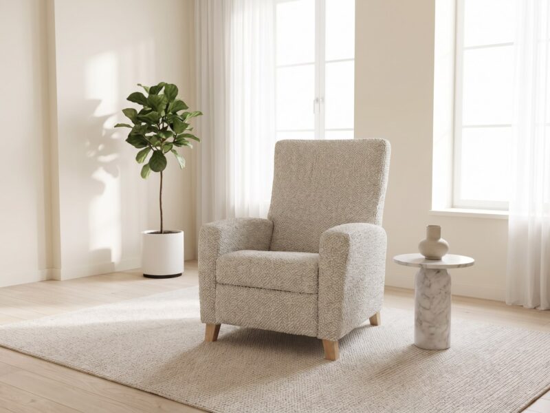 ANCONA fotelis – Chrush 250 audinys, interjeras