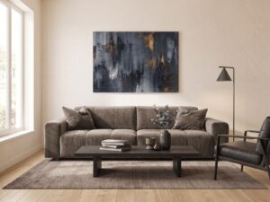 BAXTER sofa – Juke 156 audinys, interjeras