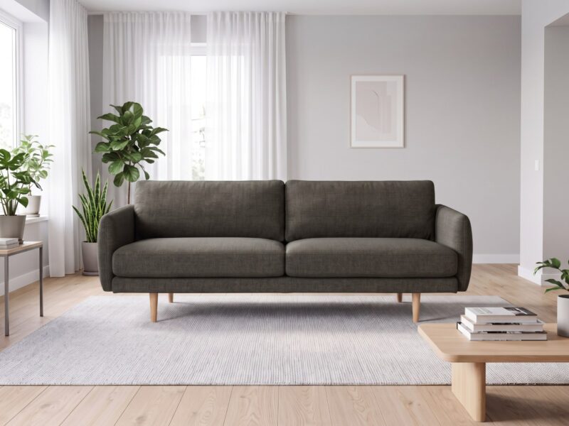 GROOVY sofa – Seven 124 Shitake audinys, interjeras