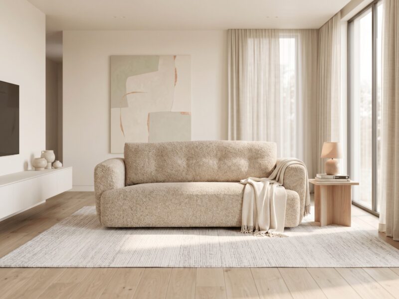 KEDRO sofa – Wooley 22902 audinys, interjeras