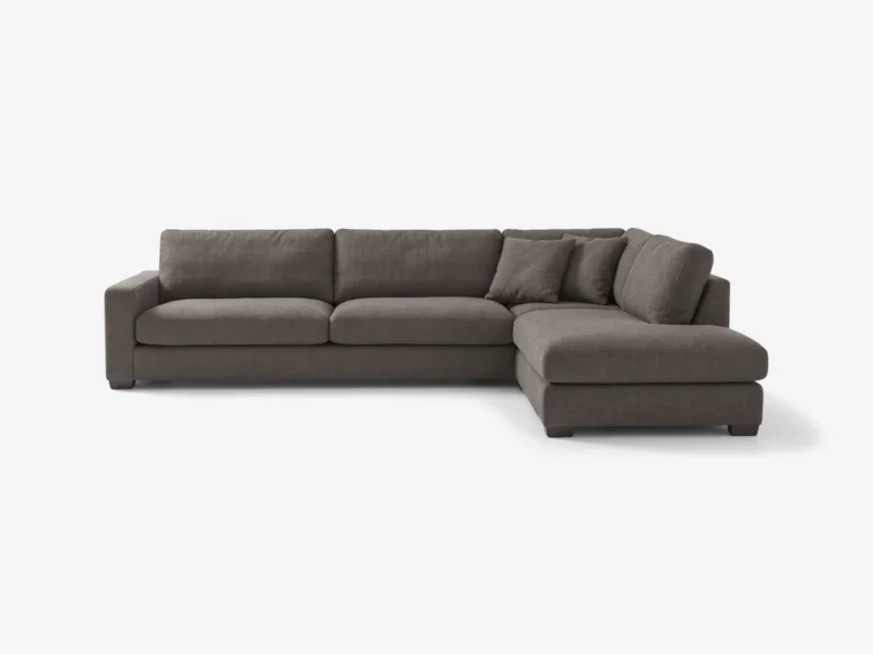 LOUNGE minkštas kampas LOUNGE minkštas kampas – Seven 124 Shitake audinys