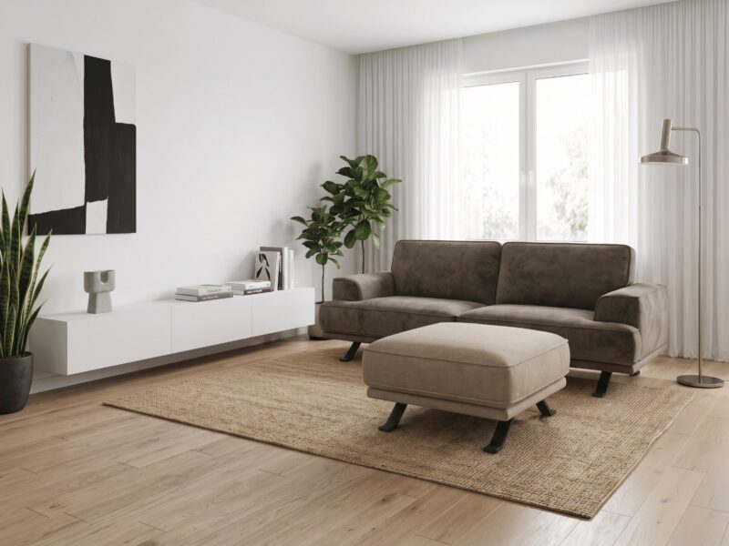 NEWPORT sofa – Juke 156 audinys, interjeras