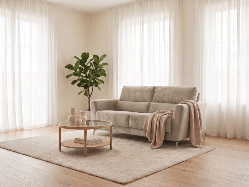 RALPH sofa – Juke 12 audinys, interjeras