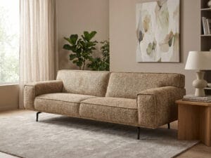 WEAVER sofa 252cm + pufas 110cm