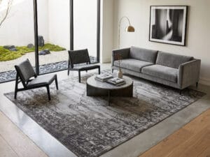Kilimas 200x290 Kelly Dove Grey
