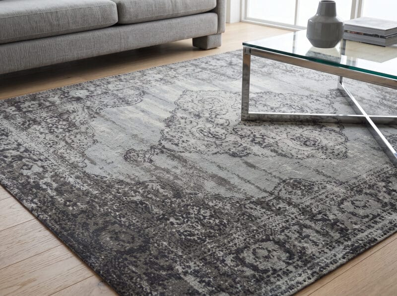 Kilimas 200x290 Kelly Dove Grey