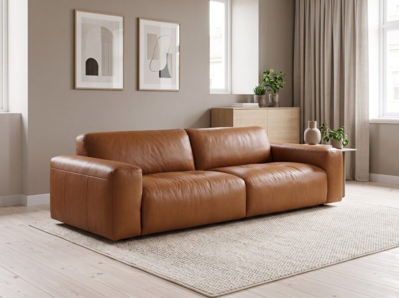 BEAUMONT odinė sofa – interjeras