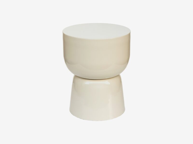 BRIX KIAN OFF WHITE šoninis staliukas BRIX KIAN OFF WHITE šoninis staliukas