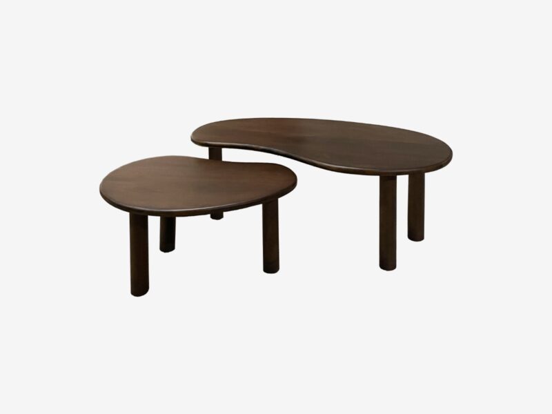 BRIX NUBI BROWN SET2 staliukų komplektas