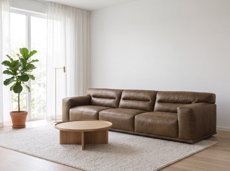 CARMEL odinė sofa – interjeras