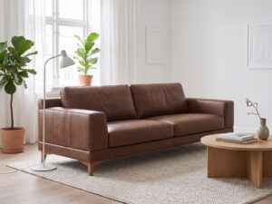 HARRIS odinė sofa – interjeras