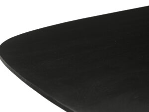 JESPER DANISH OVAL BLACK 180 stalas