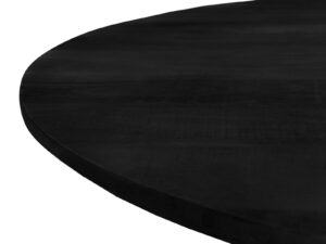 JESPER ROUND BLACK 120 stalas