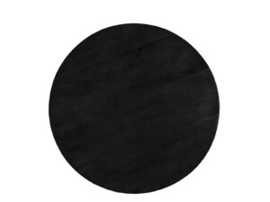 JESPER ROUND BLACK 130 stalas