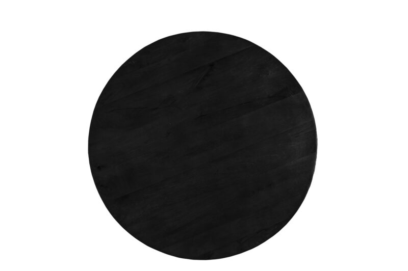 JESPER ROUND BLACK 130 stalas