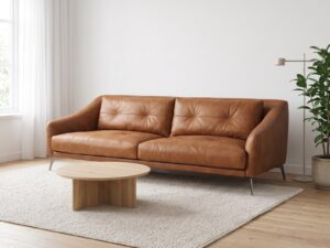 MONTANA odinė sofa – interjeras
