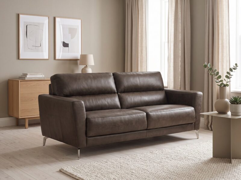 RALPH odinė sofa – interjeras