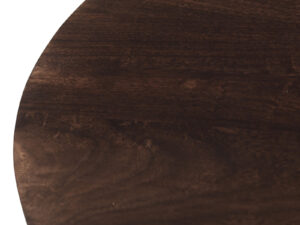 SALVATOR WALNUT OVAL 120 staliukas