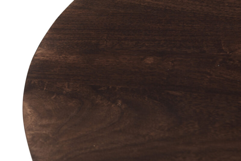 SALVATOR WALNUT OVAL 120 staliukas