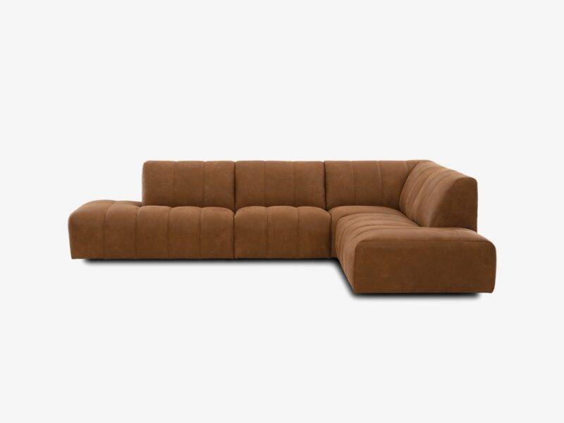 BAXTER odinis minkštas kampas BAXTER odinis minkštas kampas – G75L-A75-K1-G75R, dešinys