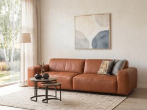 BEAUMONT odinė sofa – interjeras