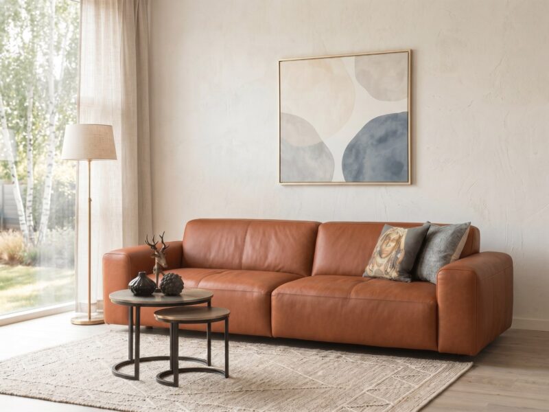 BEAUMONT odinė sofa – interjeras