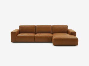 BEAUMONT odinis minkštas kampas – H3-B75-D75-H3R, dešinys
