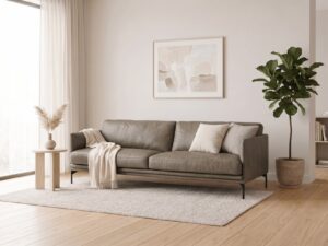 BOCCA odinė sofa – interjeras