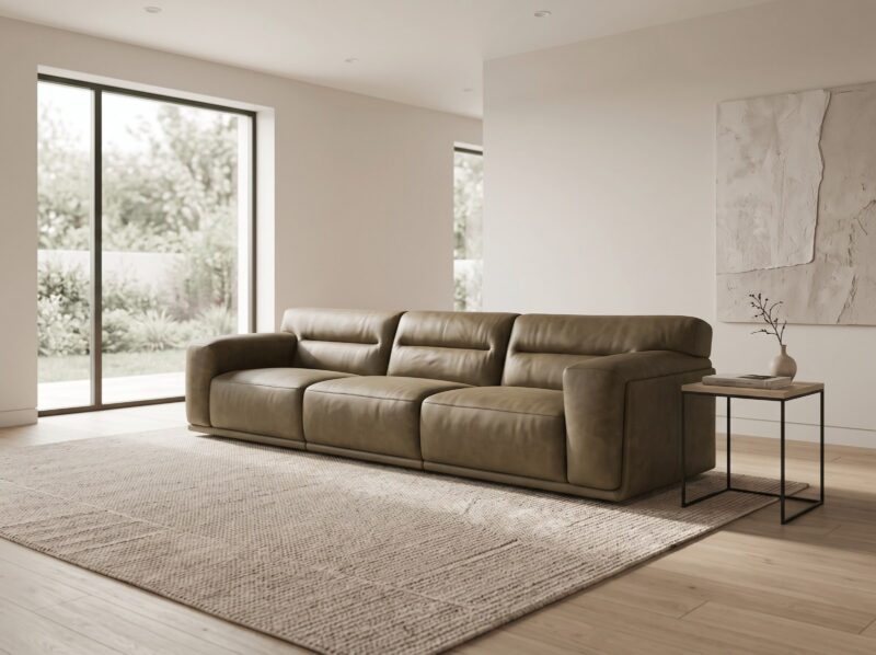 CARMEL odinė sofa – interjeras