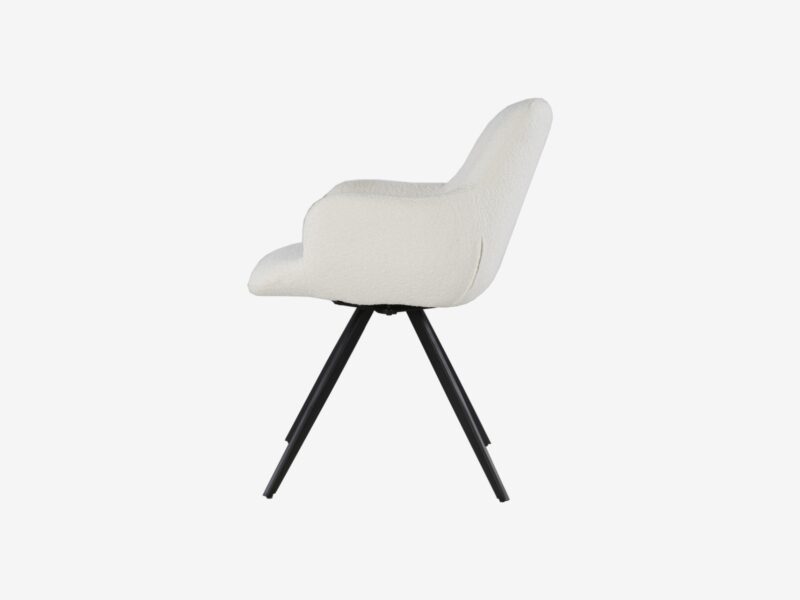 DOREEN Boucle White kėdė