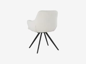DOREEN Boucle White kėdė
