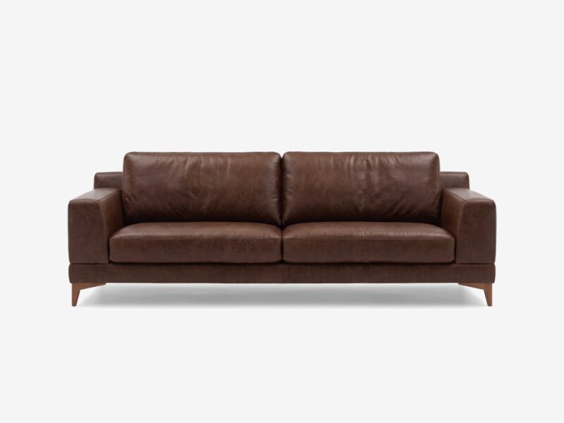 HARRIS odinė sofa – Africa Tabac oda