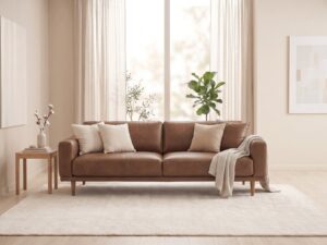 KENDO odinė sofa – interjeras
