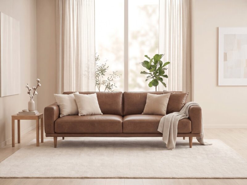 KENDO odinė sofa – interjeras