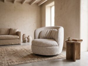 BRITT Beige fotelis