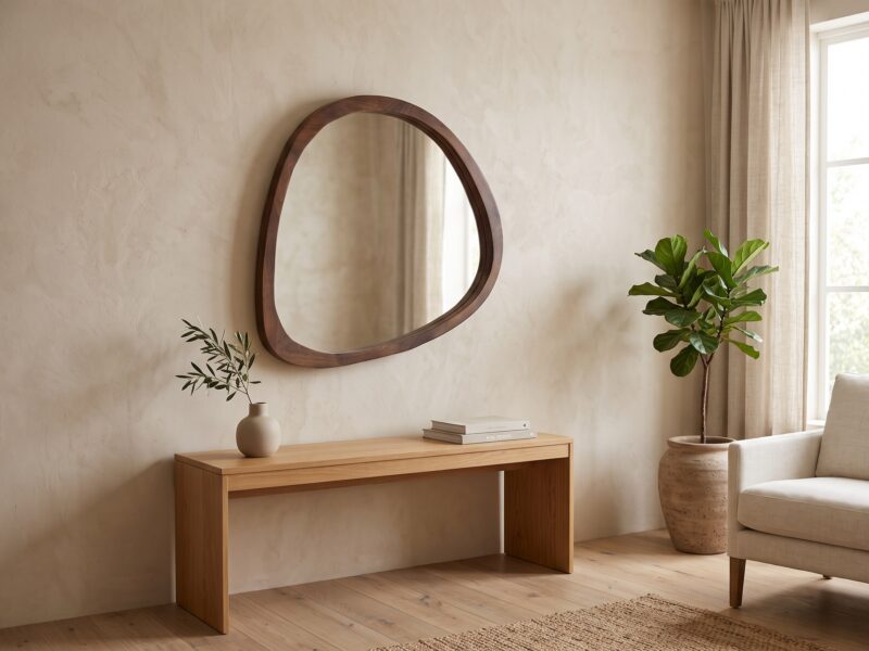 BRIX JOY WALNUT veidrodis