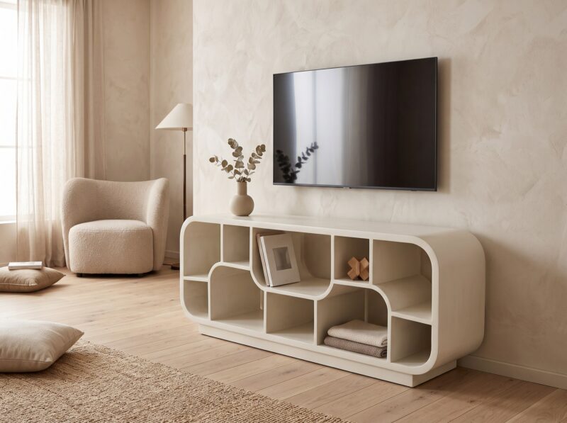 BRIX MORGAN OFF WHITE TV spintelė