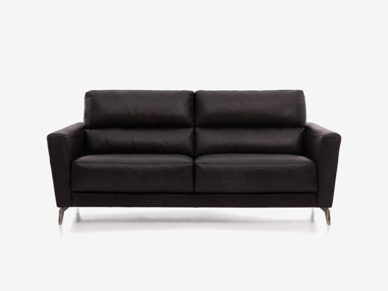 RALPH odinė sofa – Africa Superblack oda