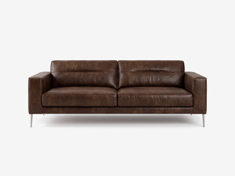 VEGAS odinė sofa – Africa Tabac oda